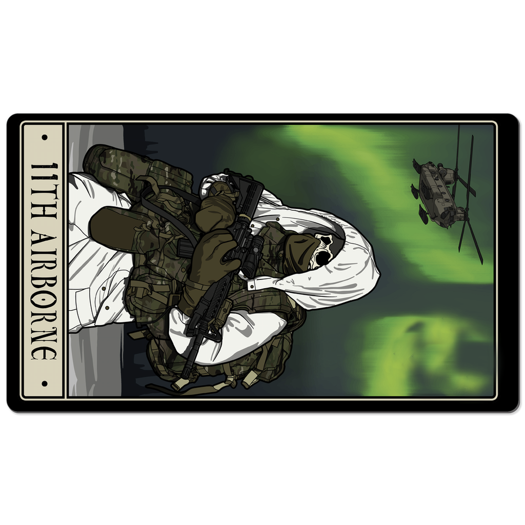 11th Airborne Desk Mat