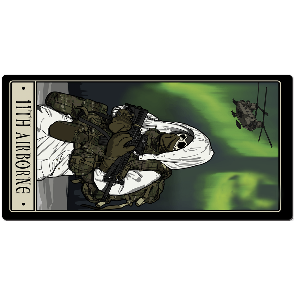 11th Airborne Desk Mat