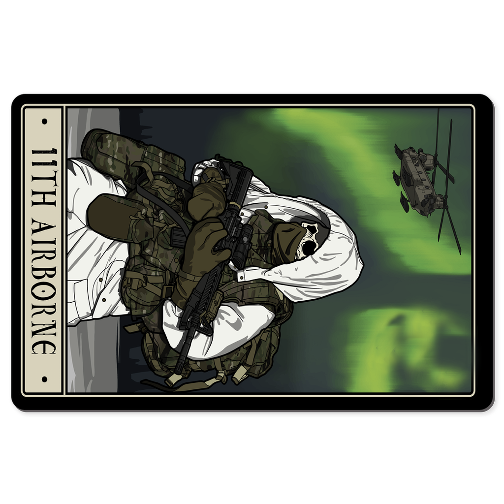 11th Airborne Desk Mat